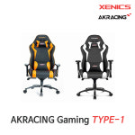 제닉스 AKRACING TYPE-I 레이싱 게이밍 게임용 컴퓨터 PC방 허리받침대 의자 : 디바이스프로