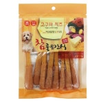 참좋은간식 애견간식 고구마치즈 100g 3종 치킨봉, 연어말이, 오리말이 : 주식회사 와와펫
