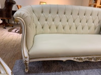 메티스가구 수입엔틱소파, 로망스 아이보리소파 1,3인소파세트 : 메티스가구