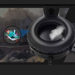 음질좋은 PC LED 게이머 게이밍 게임 컴퓨터 헤드폰 헤드셋 : 심쿵 마켓