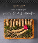 금산 인삼 고급 포장 선물 세트 750g : 상세한세상