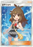 블루의 탐색 / 풀메탈월 / 포켓몬스터 카드 게임 썬&문 [sm9b 062/054 SR] - 서포트 : 마블보드게임