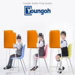 영오 개인위생 플라스틱 가림판 PP 급식실 식당 칸막이 유치원 학교 : YoungOh