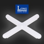 LONG LED 십자등 60W 80W 주광색 (거실등 방등 사무실 인테리어 천장 작업) : 황소엘이디