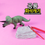 [공룡 화석 발굴 키트] 4세 5세 6세 7세 여아 남아 공룡 장난감 화석 캐기 방학 놀이 장난감 : 곰세마리 놀이터