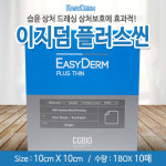대웅제약 이지덤 플러스씬 10x10cm 1박스 10매 : 태산약품
