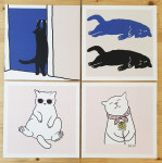 [별냥이제작소] 고양이 포스터 1 (16종) : 별냥이제작소