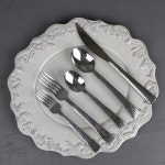 커트러리 카페 엘도라도 우드 커트러리세트 포크 나이프 스푼 양식기 : 모아담소