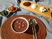 국산팥 무가당 팥퓨레 250g x 10개입(단상자포장 & 레시피 동봉) 팥앙금 : 콩쥐팥쥐-김정문칼국수