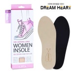 더블형 여자 라텍스 기능성 깔창 운동화 쿠션 평발 아치 등산화 안전화 신발 깔창 인솔 : 드림하트