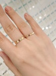 미니골드 14K 플랫 미스링 3MM RRIM4194 : 현대가산 미니골드