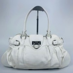 페레가모 클래식 간치니 화이트 숄더백 : 샤샤 중고명품