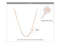 14k18k 별 목걸이 데일리 종로 효성주얼리시티 금은방 쇼핑몰 젬로드 g3225 : 젬로드주얼리