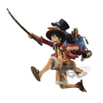 원피스 반프레스토 매니아 삼형제 몽키 D 루피 피규어 BANPRESTO : 꿀꺼기