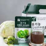 맑은농장 유기농 양배추 브로콜리 즙 80ml x 30개입 생 양배추즙 : 채움FnB