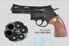 38구경리볼버 배그 수정탄 총 완구총 배틀그라운드 돌격용 전동 카구팔 젤리탄 모신나강 AK 리볼버 : 예원글로벌