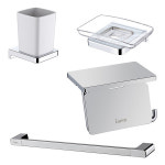 이엔아이 EBA6600 크롬 or 블랙 악세사리 4품 : 바스원 욕실총판