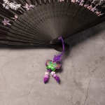 고급 고리장식 전통 나비자수 매듭 : 하마공방:D