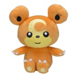 포켓몬스터 포켓몬 센터 오리지널 Pokemon fit 깜지곰 봉제 인형 15.5cm : 모아이템