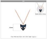 14k18k 청다이아 목걸이 데일리 종로 효성주얼리시티 금은방 쇼핑몰 젬로드 g2066 : 젬로드주얼리