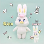 깜찍 이모티콘 리코 rico 인형 토끼 애착인형 40cm : 인형의꿈