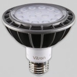 비츠온 LED PAR30 파30 15W 램프 전구 블랙 스포트형 주광색 : 라이팅플러스