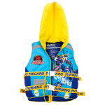 [J0683] 터닝메카드 부력보조복 [35KG-후드] 아동 스윔자켓 : 오키즈