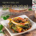 HACCP 20년 노하우 국내산 입맛 돋구는 정담은 열무김치 햇김치 김치 3kg : 두남자식탁