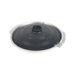 솥뚜껑불판 마늘 삼겹살 구이용돌판 무쇠주물팬 : 리빙후레시