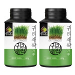 엄마애손 고급형 새싹귀리 가루 60g 2통 : 청화마트