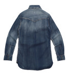 h5599 여성 90 데님 긴팔 남방 flamingo 구제모은 : 구제모은 gujemoeun