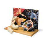 운동뉴런 디오라마(모형과 배경이미지) : 미래과학