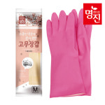 명진 고무장갑 M(중) : 서준산업안전
