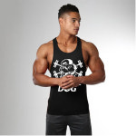 머슬독 헬스 나시 머슬핏 짐웨어 : VETEMENTS J