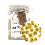 다화랑 감국화 꽃차 국내산 수제 덖음 꽃잎차 병입 10g : 다화랑