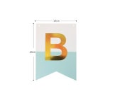 투톤컬러 파스텔 생일가랜드 Happy Birthday : 소소한파티