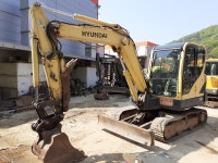 현대중고02굴삭기 포크레인 매입 판매 합니다 현대공투굴삭기 현대R55I 2011년식 상태AAA : 중고굴삭기매매매입전문박과장