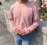 더남디 오버핏 라운드 긴팔 티셔츠 30컬러 : 더남디