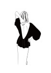 Dress up 포스터 (라인 드로잉)  -작가작품 : Atelier0 박은영