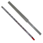 알콜온도계 유리 막대 알코올 온도계 50도 110도 200도 18cm 30cm 1도 : 준계기