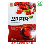 송원 우리차 오미자차 50스틱 : 마트도매물류