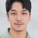 레트로 가벼운 정사이즈 투명 뿔테안경테 (블루라이트차단안경) : 스타일호른