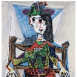노보더샵 MADSAKI Dora Maar au Chat 2_P 매드사키 도라마르의 초상 피카소 포스터 : 노보더 샵