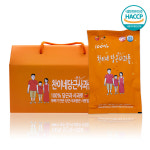온가족다함께 찬이네당근사과즙 60포 일반포 스파우트 혼합 100%착즙 : 찬이네과수원