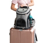 강아지가방 애견백팩 이동가방 고양이이동장 : 복담하루