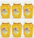 송월농장 [소백산 벌꿀] 햣 아카시아 벌꿀 2.4Kg 6병 : 은풍골송월농장