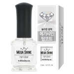 위드샨 메가샤인 탑코트 15ml 고광택 볼륨 탑코트 유리알 탑코트 : 위드샨
