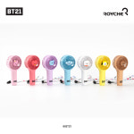 BT21 베이비펜 미니 핸디 선풍기 휴대용선풍기 강력한바람 캐릭터 시원한 : 디엔케이샵