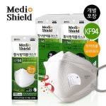 메디쉴드 KF94 초미세먼지 황사마스크 G 60개입 : 네츄럴오가닉