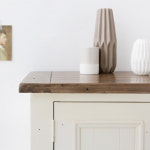 마켓비 PORTLAND TV 거실장 G2445 앤틱화이트 : 다른디자인스토어